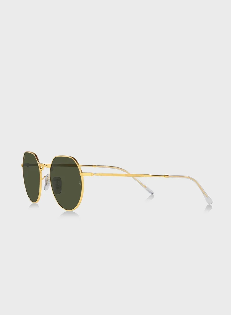Ray-Ban  0Rb3565 Jack Irregular Sunglasses  | Best Price UAE