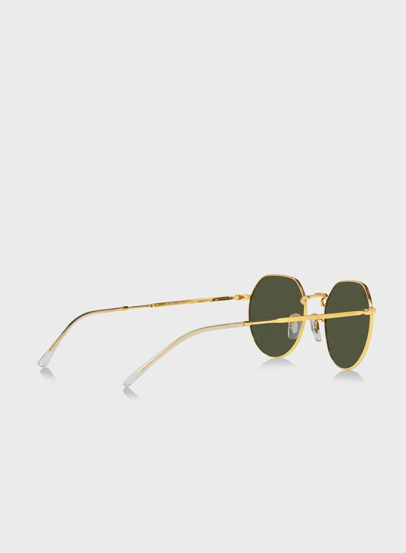 Ray-Ban  0Rb3565 Jack Irregular Sunglasses  | Best Price UAE