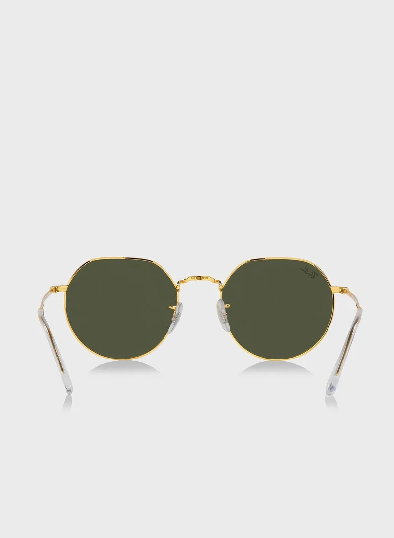 Ray-Ban  0Rb3565 Jack Irregular Sunglasses  | Best Price UAE