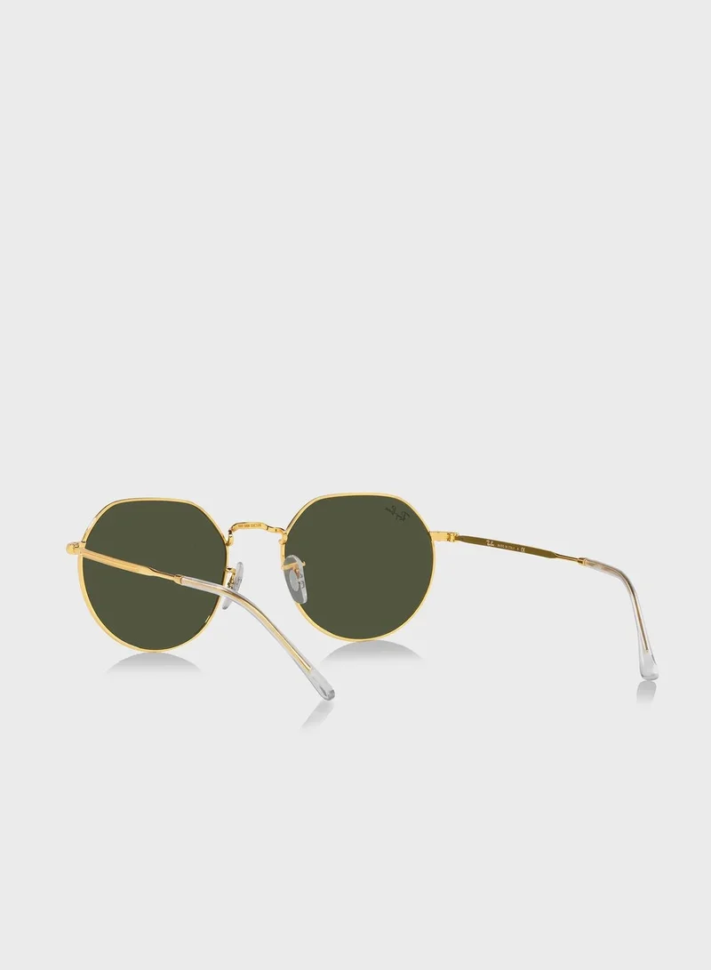 Ray-Ban  0Rb3565 Jack Irregular Sunglasses  | Best Price UAE