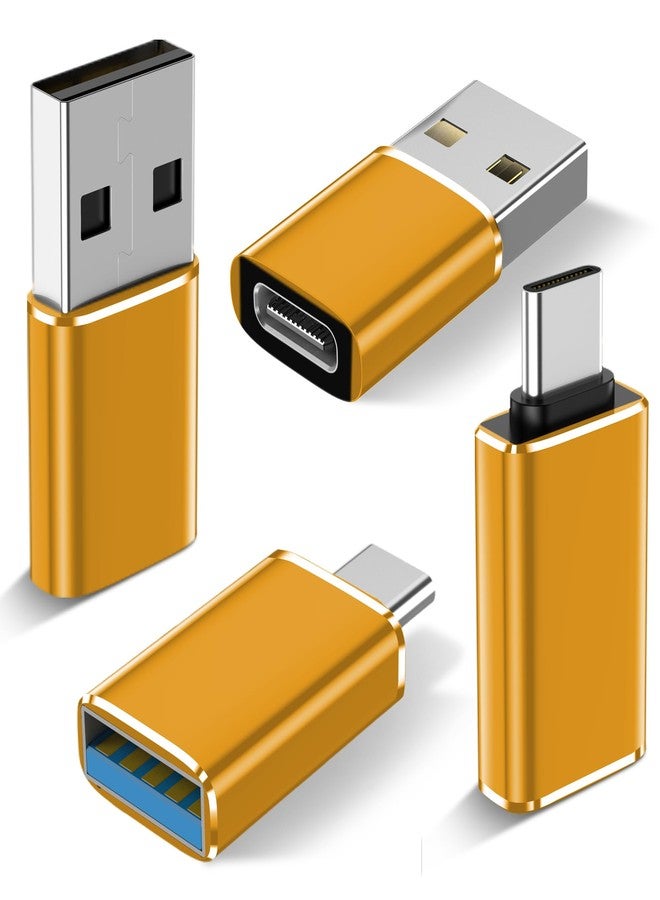 xiwxi 𝟒𝐏𝐚𝐜𝐤 𝐔𝐩𝐠𝐫𝐚𝐝𝐞𝐝 for USB to USB C Adapter with USB C Male to USB 3.0 Female OTG Converter for Apple Watch Ultra 8 9,iPhone 15 14 13 Pro Max,Samsung S24 S23,Nintendo Switch,AirPods,iPad - Image 1