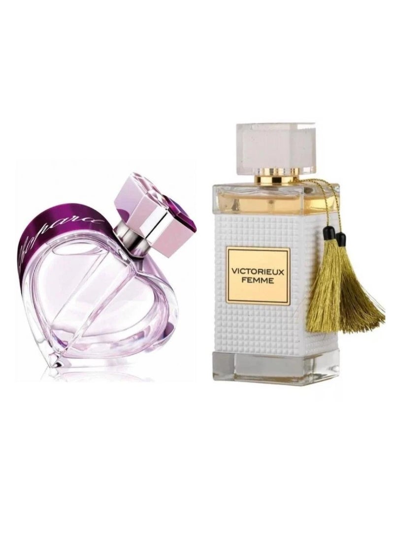 فيرف عطر فيكتوريكس فيميه من فيورف - 100 مل | عطر فاخر للنساء برائحة فاكهية زهرية تدوم طويلاً - Image 3