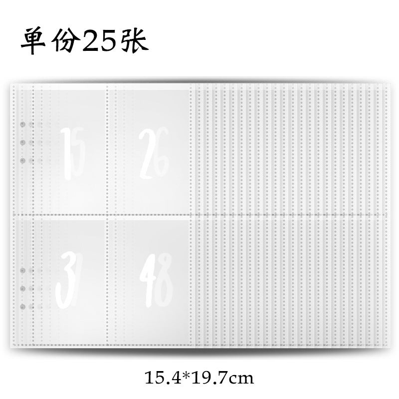 100Envelope Challengebinder Couple'S 100-Day Challenge Saving Money Saving Book Loose-Leaf Notebook - Image 1