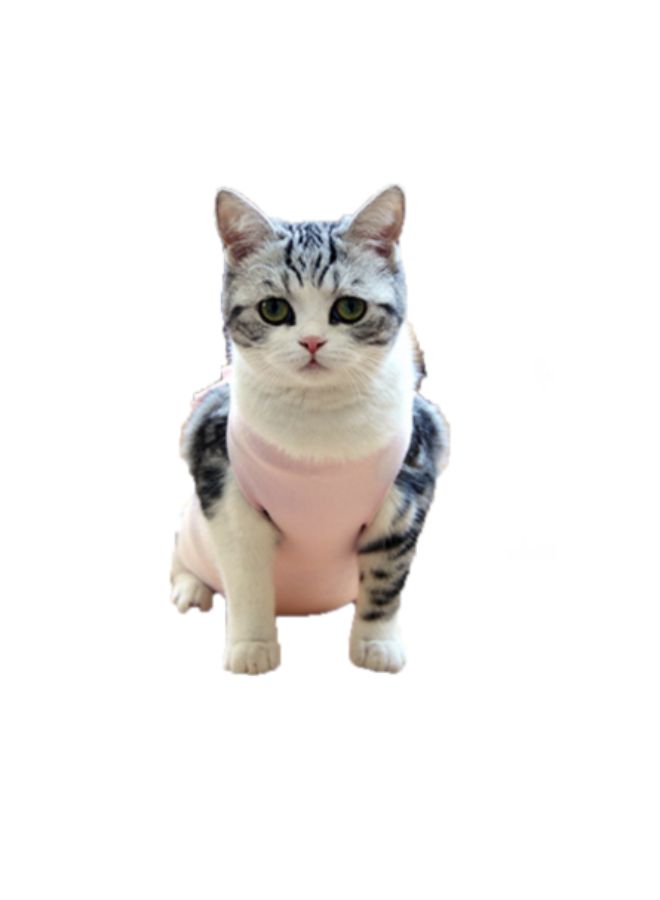 Anti-Mite Breathable Cat Dress Pink M - Image 2