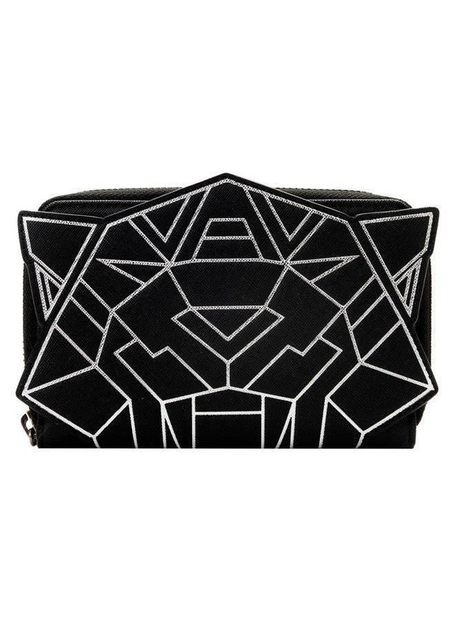 Loungefly محفظة مارفل بلاك بانثر واكاندا للأبد بسحاب دائري - Image 1