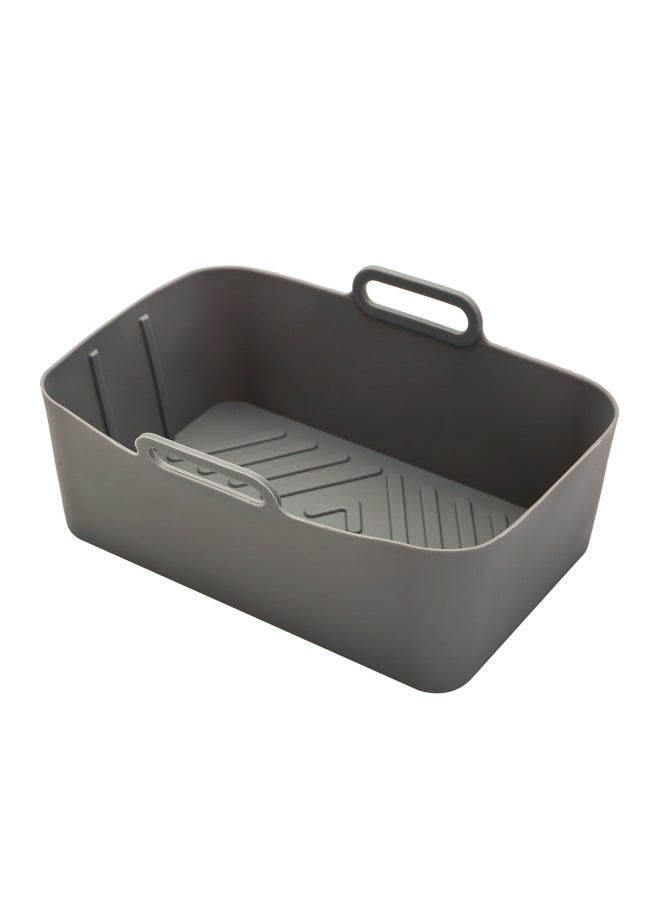 Daily Use Kitchen Baking Tray Oven Baking Tray Carbon Steel Non-stick Coating Pan Suitable For Roasting-Specifications:Grey - Image 3