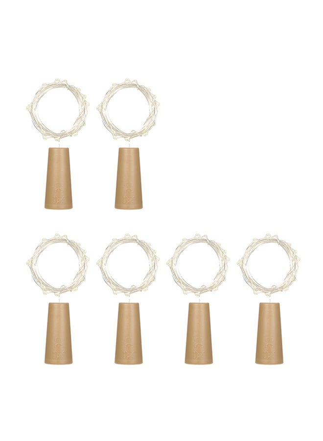 20 LEDs Copper Wire Fairy String Light Warm White 2meter  - Image 1