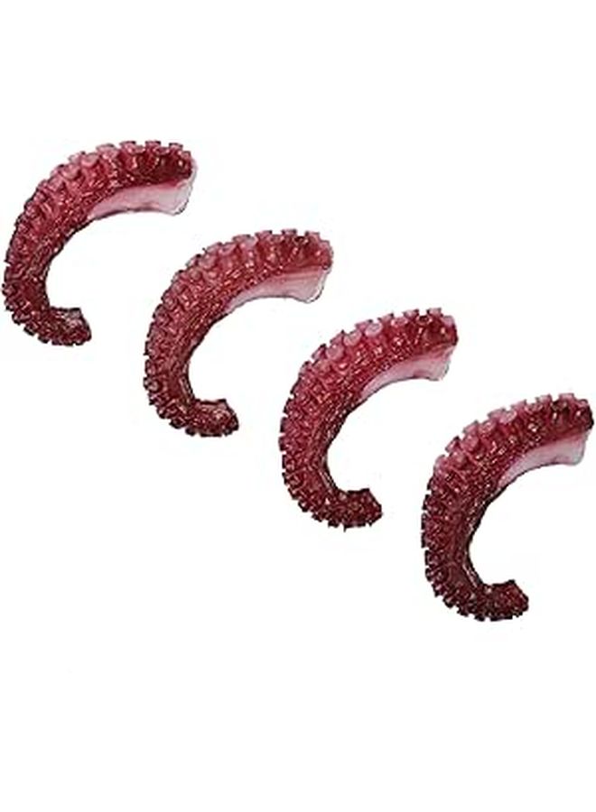 4pcs Realistic Octopus Tentacles Model Home Decor Vivid Seafood Simulation - Image 1