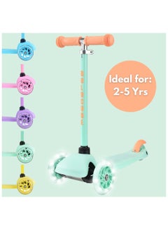 PlayandDream Teeny 3 Wheel Scooter For Kids 2+- Mint  - Image 2