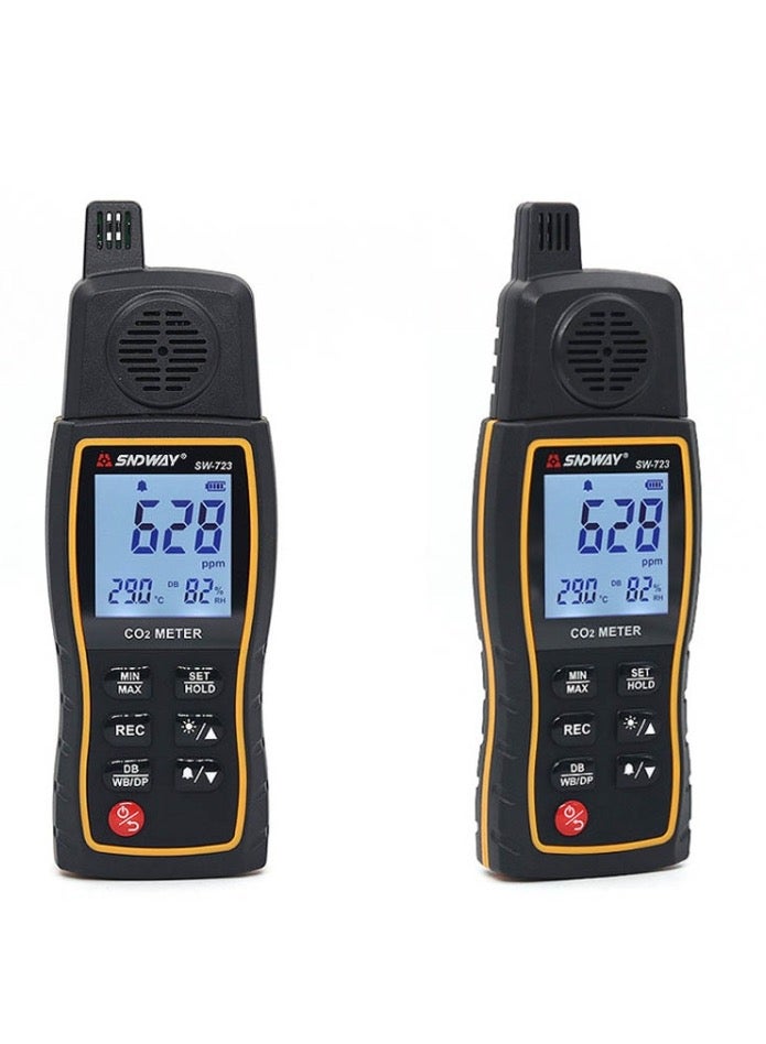 SNDWAY SNDWAY SW723 High-Precision Carbon Dioxide Detector Air Carbon Dioxide Concentration Monitor  - Image 2