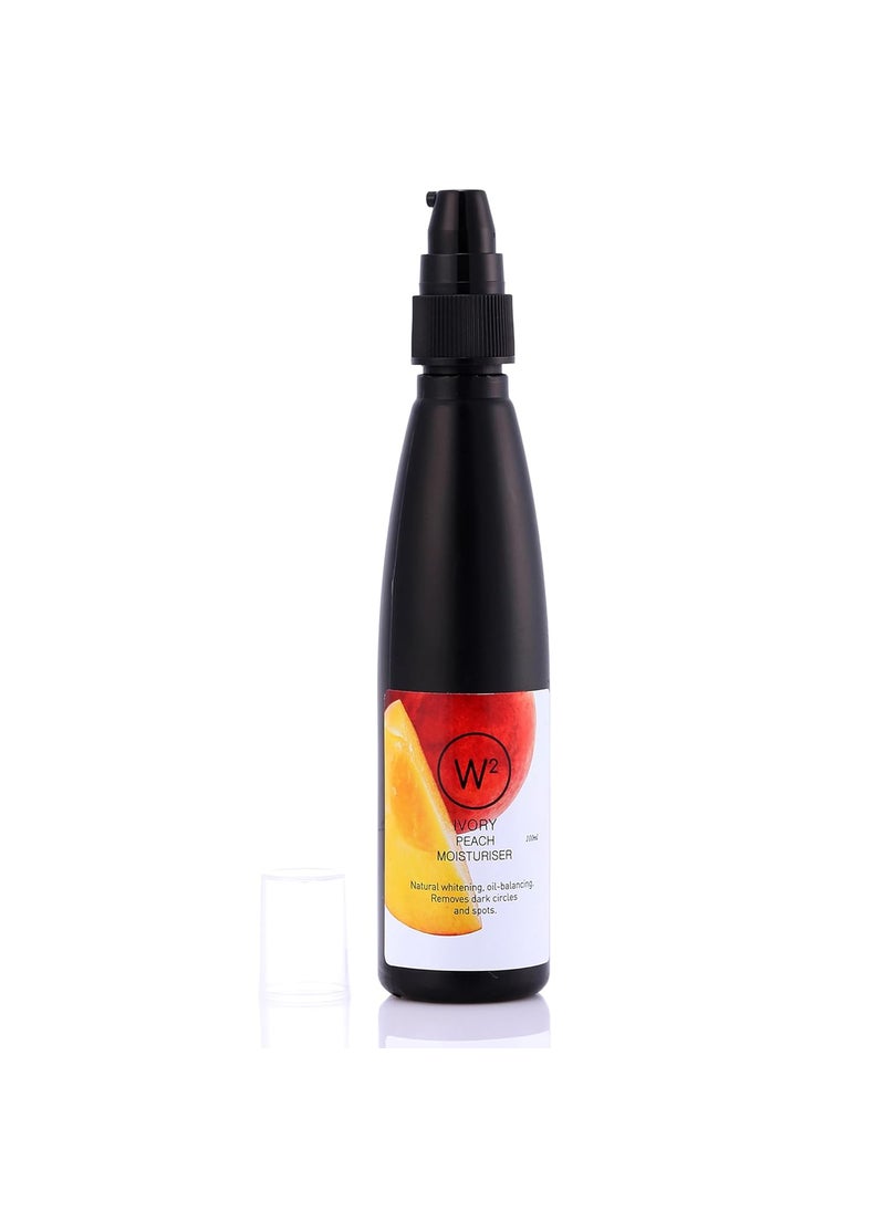 W2 W2 Why Wait Ivory Peach Moisturiser  Contains Peach Extract Wheat Germ Oil Olive Oil  Almond Oil  Removes Dark Spots Dark Circles  Prevents Acne UV Ray Damage  For Normal Dry  Sensitive Skin  100ml  - Image 3