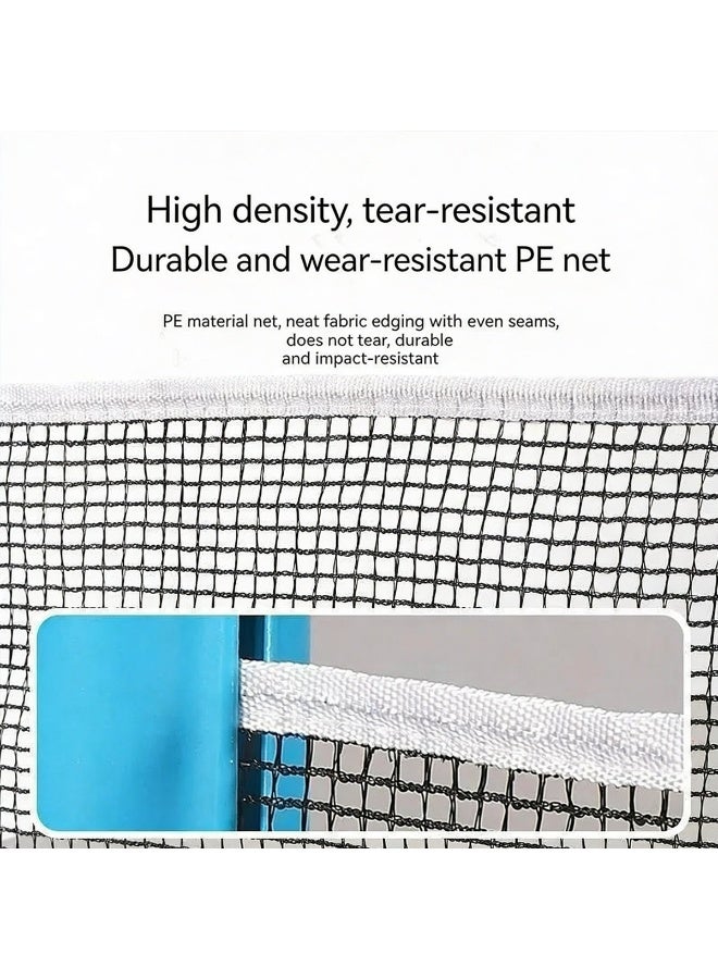 ECVV Ping Pong Paddle Set, Portable Table Tennis Set with Retractable Net, All-in-One Table Tennis Set with Ping Pong Paddles, Balls, Table Top Family Game Random Color - Image 3