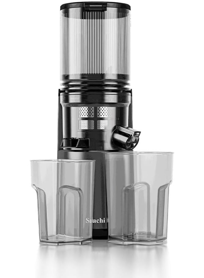 Sachi Slow Juicer, Oversized Feed Chute, Slow Squeeze Technology, Full Copper Motor, BPA-Free, Juice & Pulp Separation, Low Noise, 1000ml Juice Container - Image 1