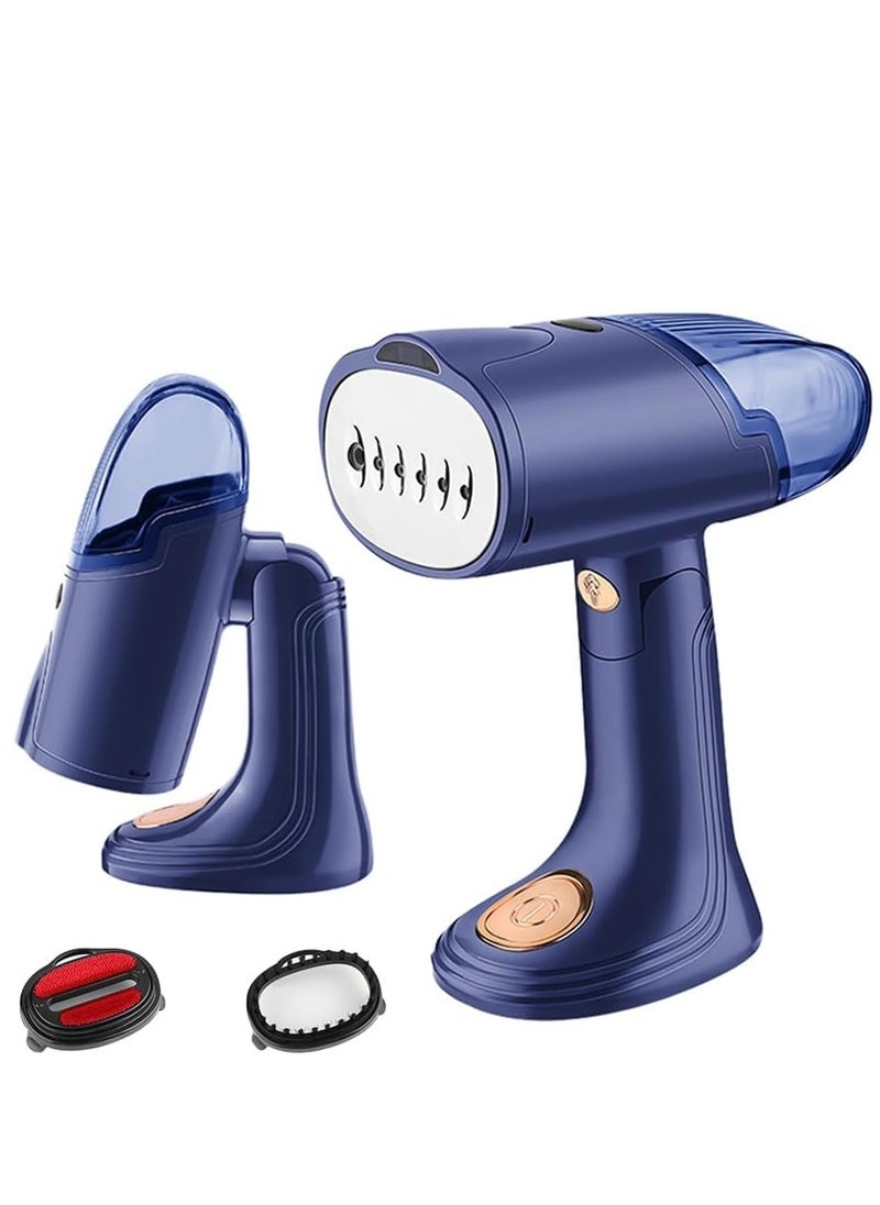 DMG TECH Handheld Steamer for Clothes 1500W Portable Foldable Fabric Steamer with 138ml Water Tank and Brush Vertical/Horizontal Steam 20-Second Fast Heat-up for Travel and Home Use  - Image 1