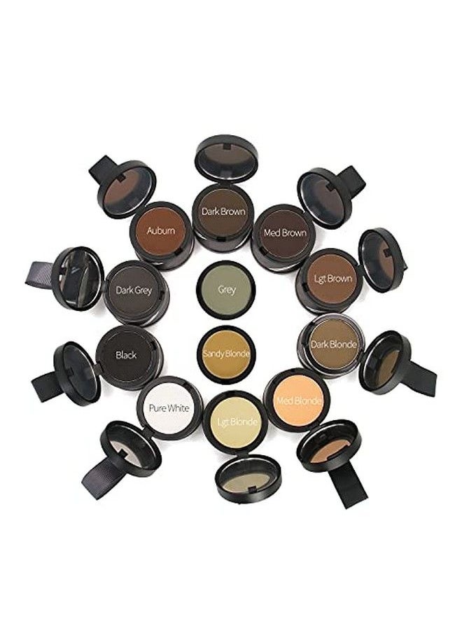 Finally Hair - Dark Brown Dabon Hair Fibers & Hair Loss Concealer Hairline Creator Eye Brow Enhancer And Beard Filler. Dabon Hair Fiber Shadow Powder (Dark Brown) - Image 1
