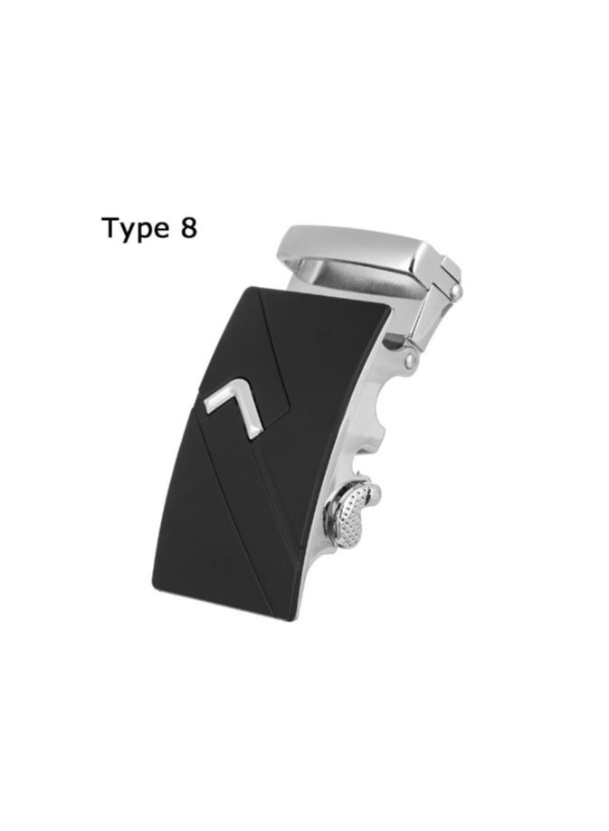 Imported exquisite men's belt buckle, made of durable, high-quality metal, can be attached and removed with all types of belts