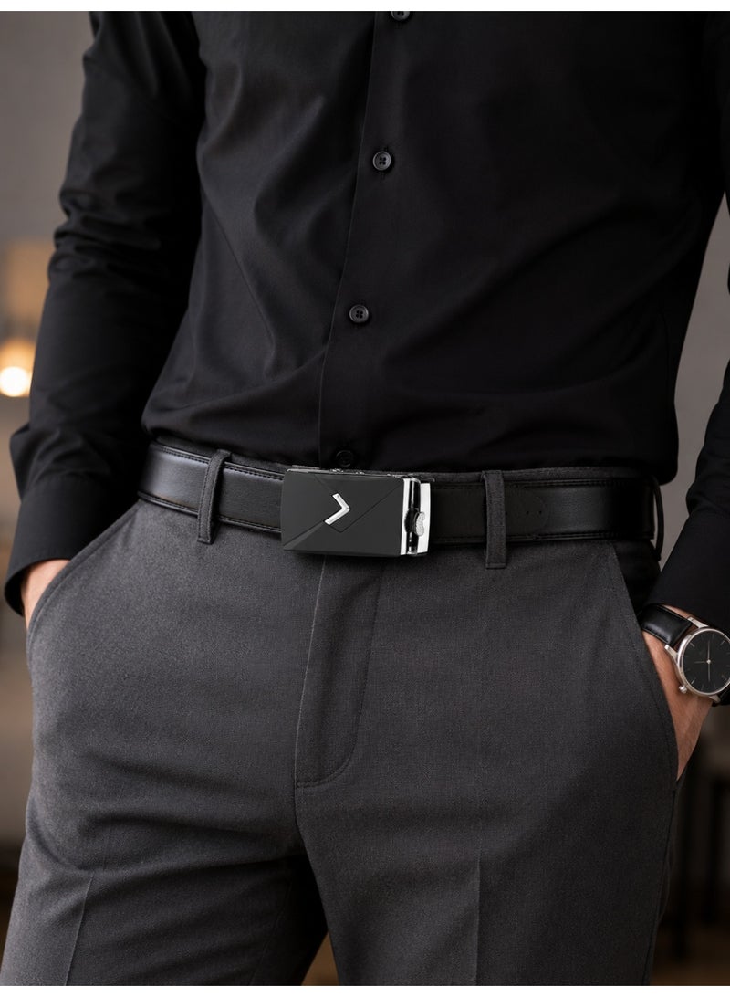 Imported exquisite men's belt buckle, made of durable, high-quality metal, can be attached and removed with all types of belts - Image 3