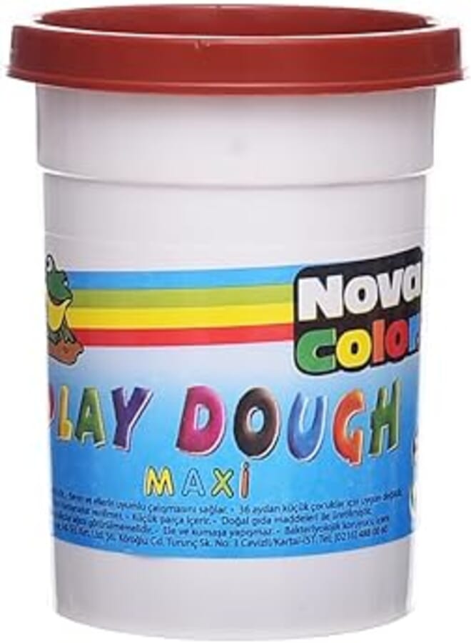 Nova Color Play Dough Maxi Modeling Clay - Brown