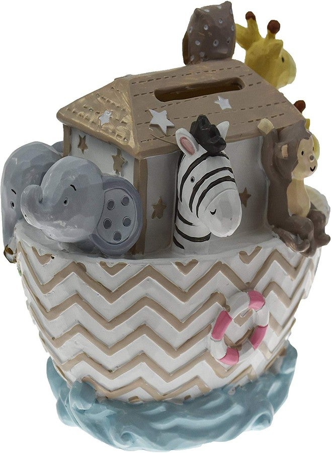 Oaktree Gifts Noah's Ark Resin Money Bank - Image 3