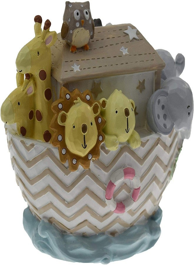 Oaktree Gifts Noah's Ark Resin Money Bank - Image 1