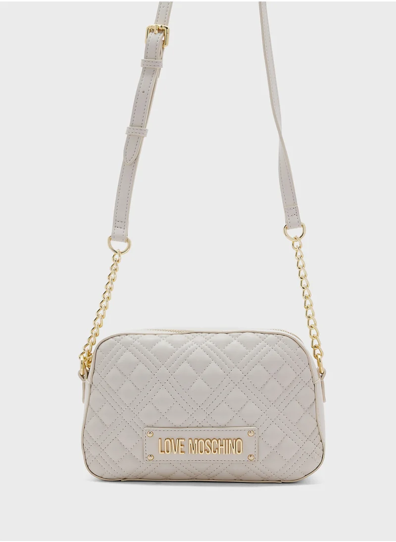 Love Moschino IVORY QUILTED PU IVORY QUILTED PU