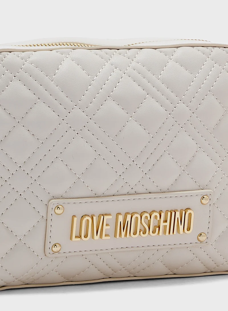 لوف موسكينو IVORY QUILTED PU IVORY QUILTED PU