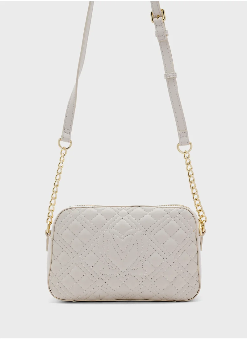 Love Moschino IVORY QUILTED PU IVORY QUILTED PU