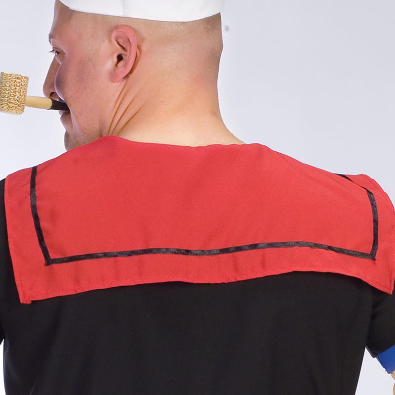 Fun World Mens Funworld Popeye Adult-sized-costumes, Black - Image 4