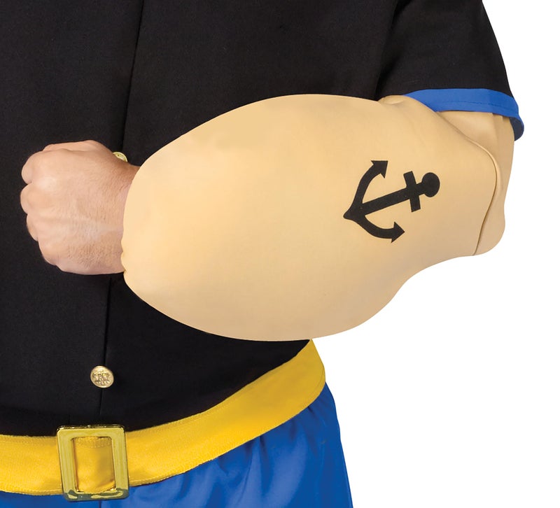 Fun World Mens Funworld Popeye Adult-sized-costumes, Black - Image 3