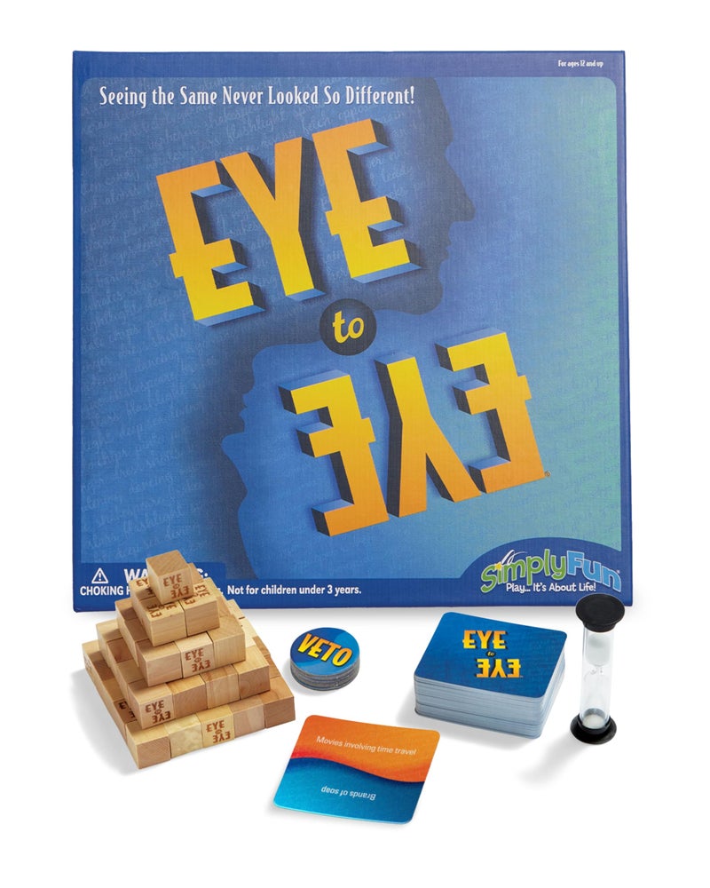 SimplyFun Eye to Eye A Classic Category Matching and Conversation Game A Prediction Game for Kids 3 to 6 Players Ages 10 Up - Image 3