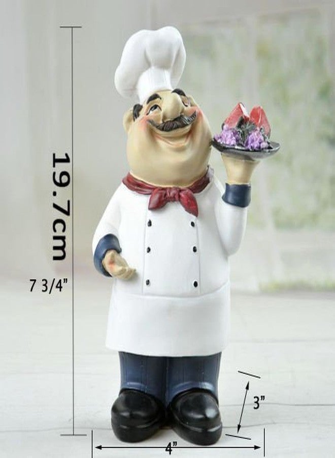 KiaoTime Italian Chef Kitchen Decor - Welcome Chef Statue and Collectible Figurine - Image 4