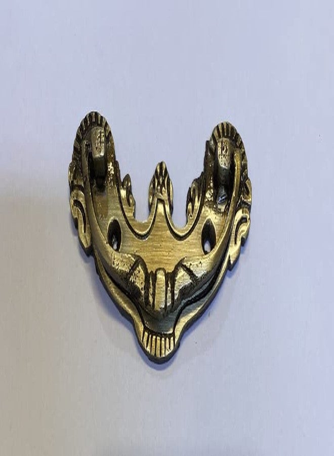 BRASK Brass Drawer Pull/Chest Handle Victorian Design 3" Antique (2 PCS) - Image 1