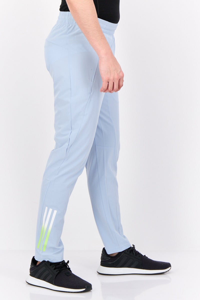 Adidas Men Sportswear Fit Drawstring Training Track Pants, Blue - Image 4