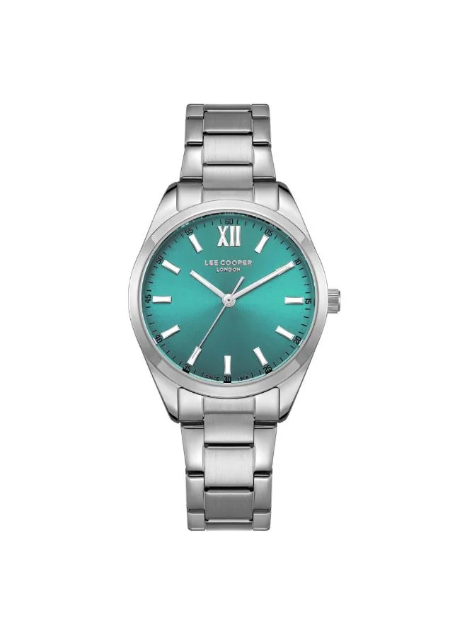 لي كوبر ساعة يد تناظرية معدنية ٤١ مم