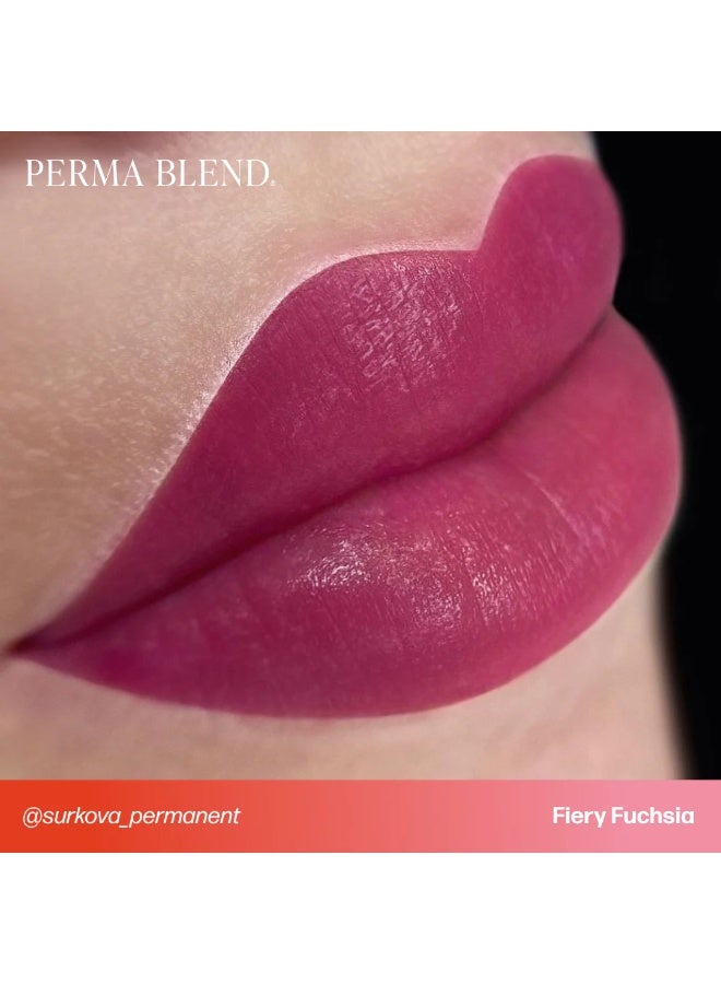 Perma Blend Lip Pigment – Perma Blend Fiery Fuchsia 15ml | Professional Permanent Makeup Lip Blush Tattoo Ink | High Retention, Vegan, True-to-Tone Healing Semi-Permanent Lip Color | SKU: PBSFF1/2 - Image 2