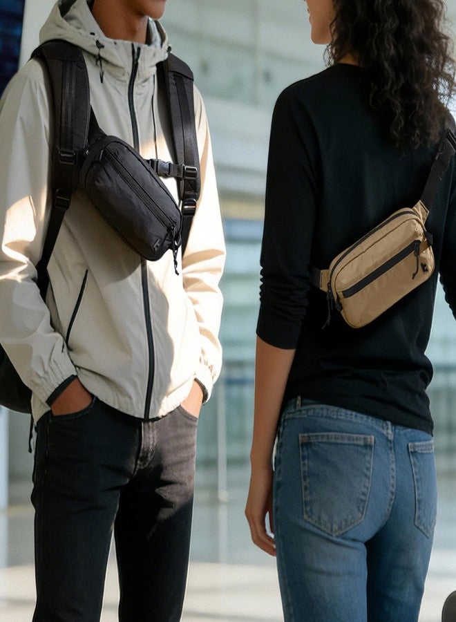 tomtoc 3.5L Sling Bag with RFID Blocking Crossbody Chest Pack for Men Women - Image 5
