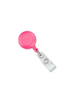 PARTNER 5-Piece Badge Reel for ID Cards Pink  - Image 3