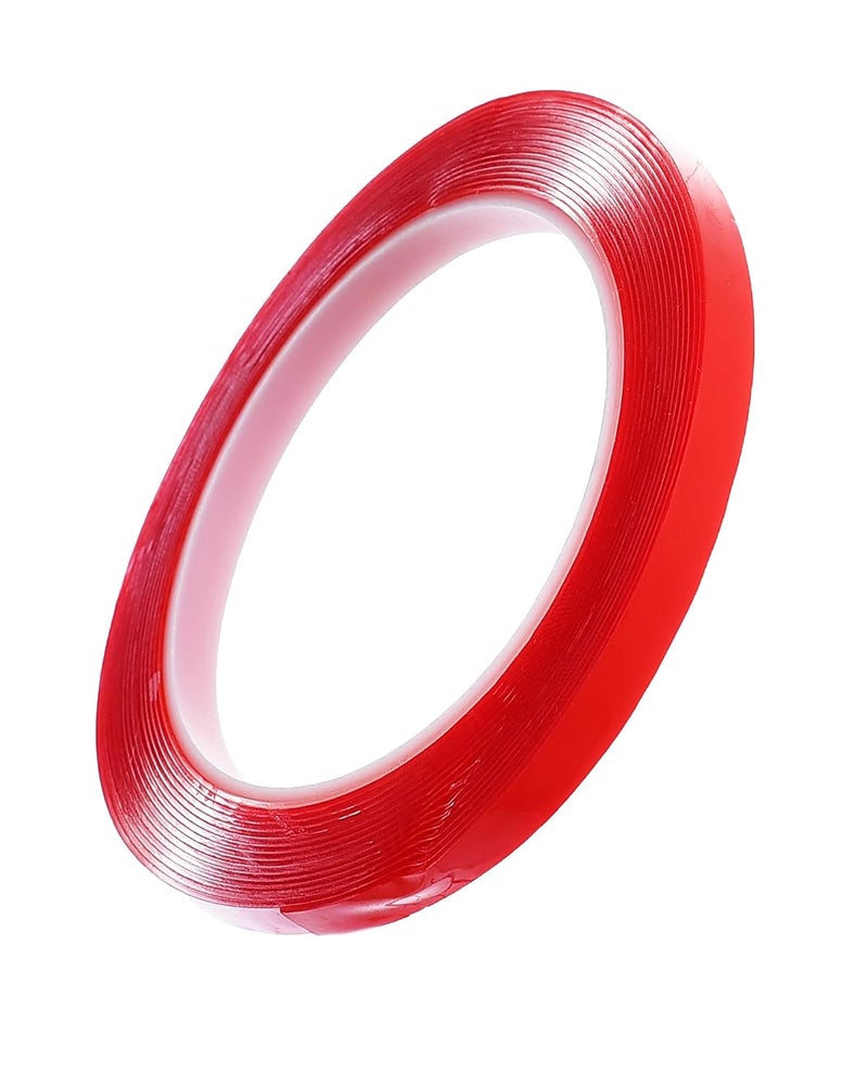 ND294 Double Face Tape 1Cm*3M With Perfect Design, Premium And Long Lasting Material - Red - Image 1