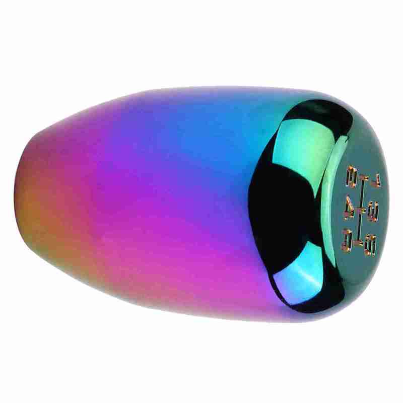 Titanium Color Metal Shift Knob: 5 Speed Manual Gear Shifter - With 3 Universal Adapters (8mm, 10mm, 12mm) For Most Manual Cars - Image 5