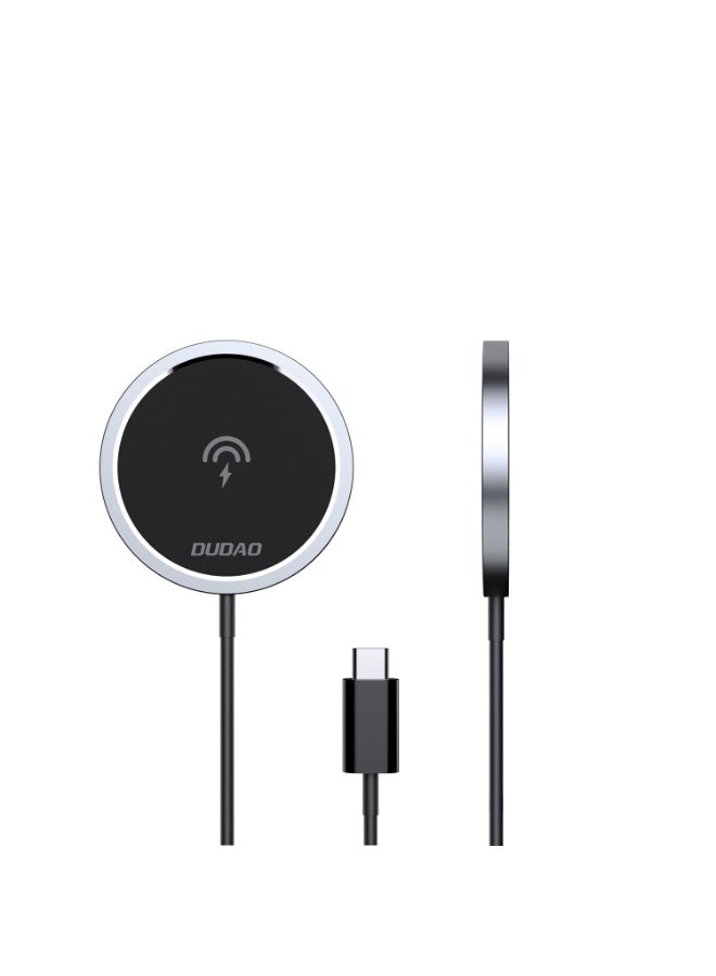 DUDAO A12XS-B 15W MAGNETIC WLESS CHARGER -BLK - Image 2
