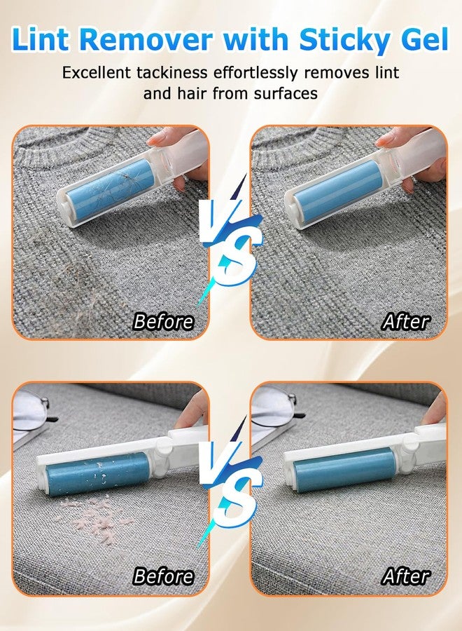 PASDUCHAS Mini Reusable Lint Roller, 15PCS Portable Washable Foldable Lint Remover Brush with Sticky Gel, Easy to Clean for Clothes and Pet Hair - Image 2