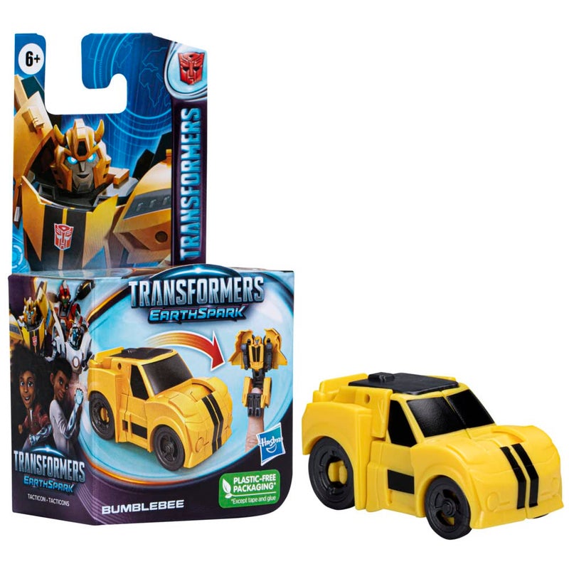 TRANSFORMERS تمثال روبوت بامبلبي من ترانسفورمرز إيرث سبارك 6 سم للأطفال بعمر 6 سنوات - Image 4