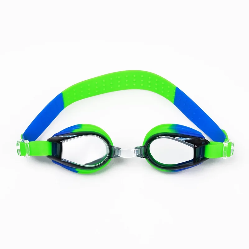 Nivia NIVIA Splash Jr. 2.0 Swimming Goggles for Adults - Blue/Green with UV Protection and Anti-Fog