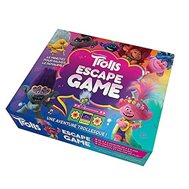 LES TROLLS ESCAPE GAME UNE AVENTURE TROLLESQUE ESCAPE GAME ENFANTS DE 2 A 5 JOUEURS DES 6 