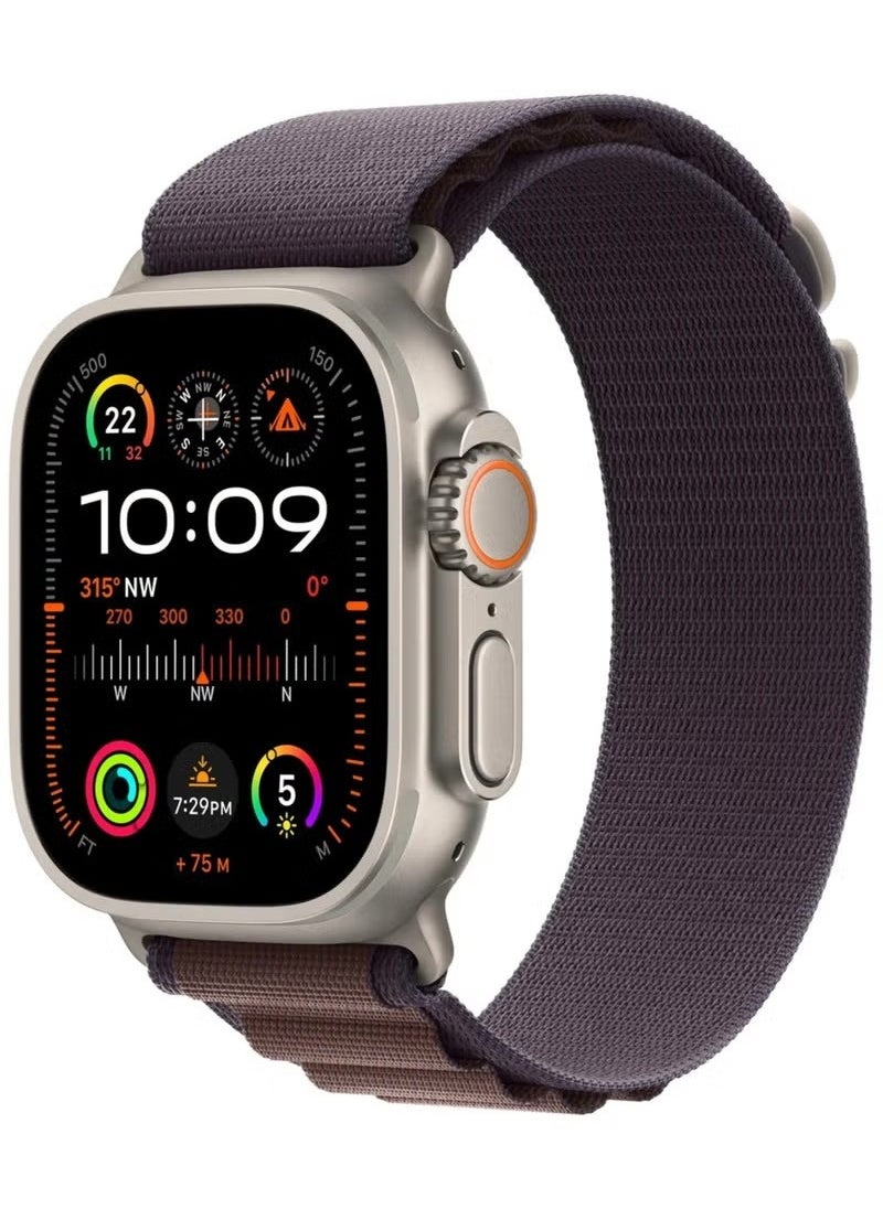 Generic - Apple Watch Alpine Loop Band for Apple Watch Ultra 1/2 49mm 46mm 45mm 44mm 42mm Nylon Woven Sport Strap Compatible with iWatch Series 10 9 8 7 6 5 4 3 2 1 SE - Image 1