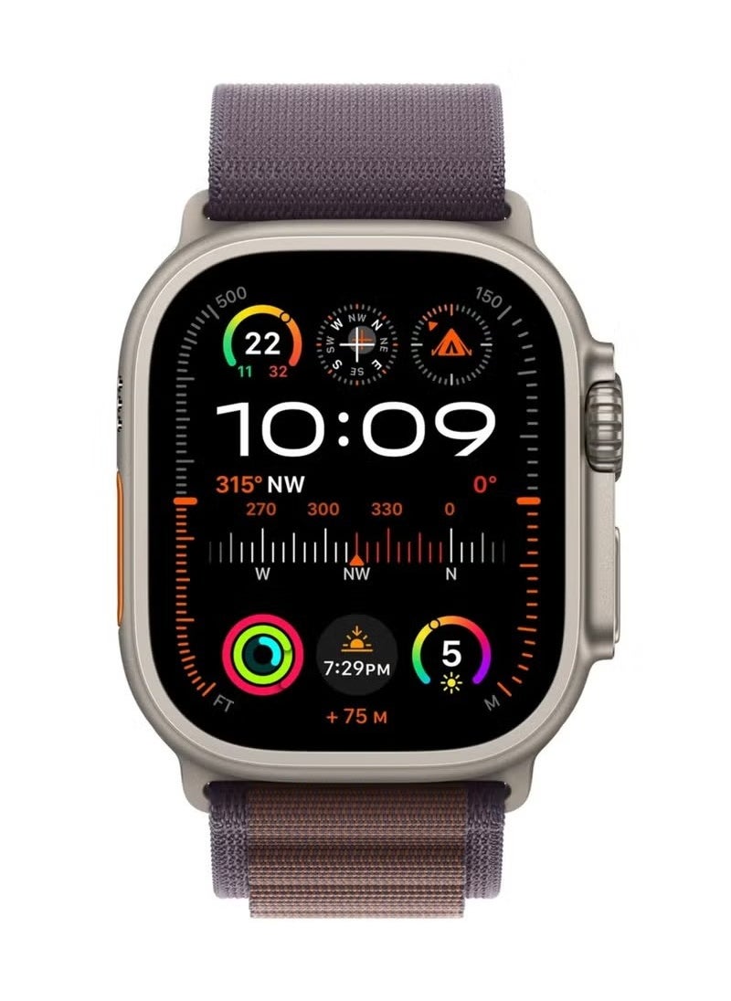 Generic - Apple Watch Alpine Loop Band for Apple Watch Ultra 1/2 49mm 46mm 45mm 44mm 42mm Nylon Woven Sport Strap Compatible with iWatch Series 10 9 8 7 6 5 4 3 2 1 SE - Image 1