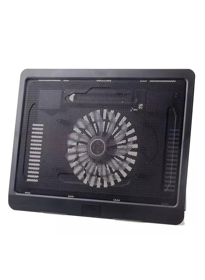 AROAQ N19 Universal Laptop Cooling Base with Large Luminous Fan for 10/12/14 Inch Laptops - Image 3