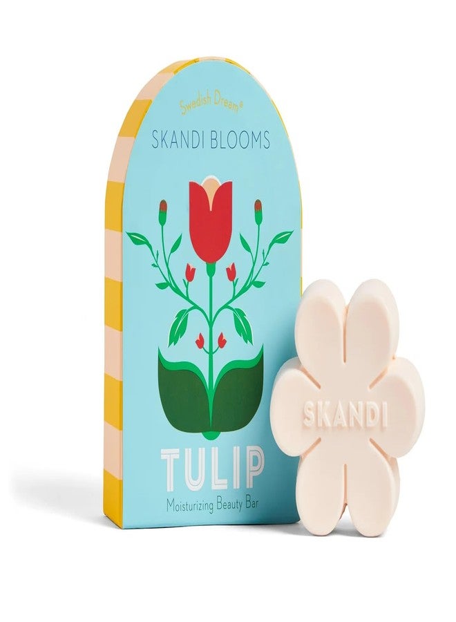 Kalastyle Swedish Dream SKANDI BLOOMS TULIP Bar Soap | Mositurizing Beauty Bar | Made with Sunflower Lechithin | Vegan and Cruelty-Free | 4.28 ounces, 120 grams - Image 1