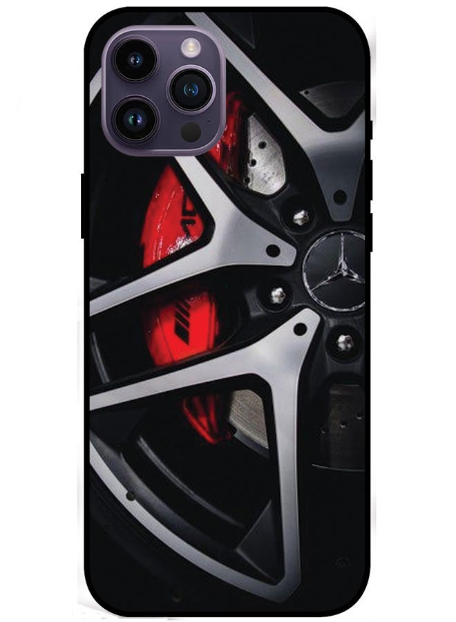 EYE CATCH Protective Case Cover For Apple iPhone 15 Pro Mercedes Wheel  - Image 1