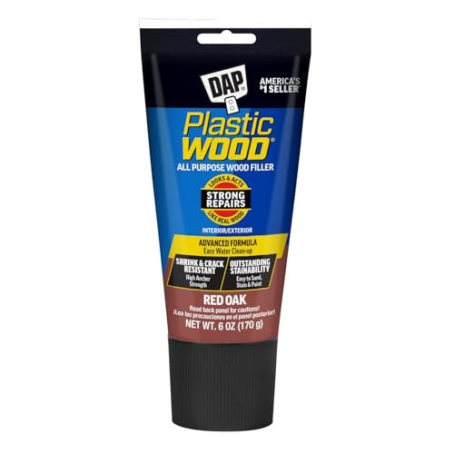 DAP Plastic Wood All Purpose Latex Wood Filler Red Oak 6 Oz 7079800583 - Image 1